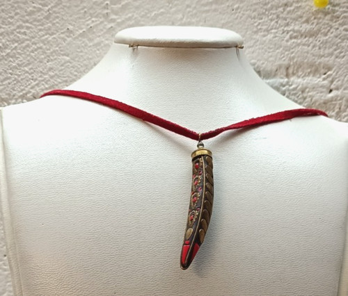 Tribal halskette vintage - halskette,