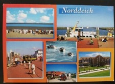 Postkarte gelaufen - postkarte, 84,