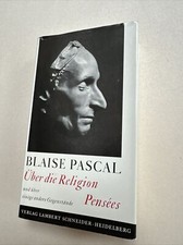 BLAISE PASCAL PENSÉES Über