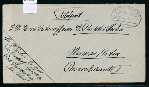 36283 bahnpost ovalstempel - bahnpost,