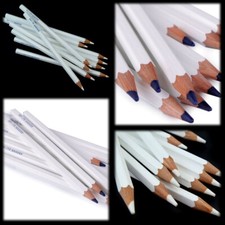 Amann Kreidestift weiss blau 17 cm lang Schneiderkreide Kreidestift Stoff