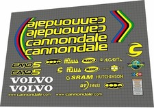 2000 Cannondale F5000SL Team Decal lset