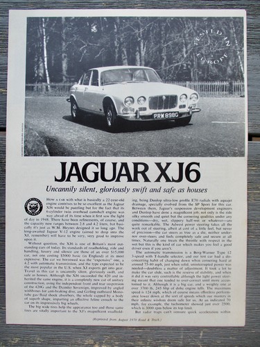 Jaguar serie road - serie, &