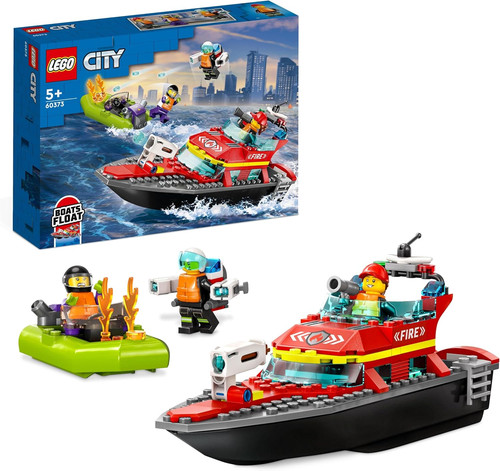 Lego 60373 city feuerwehrboot - lego,
