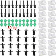Auto KFZ Befestigung Clips Seitenschweller Set für BMW 3er E36 E46 E90 E91 80tlg