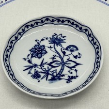 Triptis Zwiebelmuster Porzellan kleiner Teller Untersetzer Unterteller Dm. 11 cm