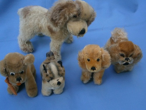 Konvolut steiff hunde 5 - hunde,,