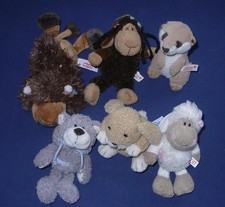 6 kleinere NICI Tiere Hase