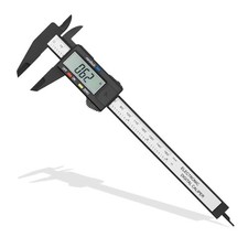 Elektronischer Messschieber