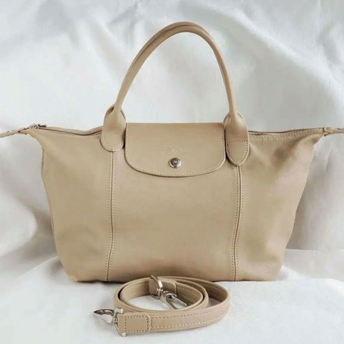 Longchamp pliage cuir - le,