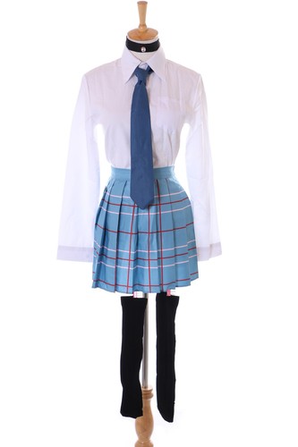 227 schuluniform blau weiß - mn-227,