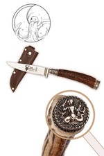 Trachtenmesser Hirschfänger