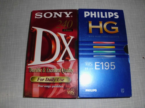 Vhs leer videokassetten - leer,