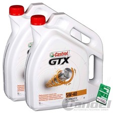 2x5L CASTROL GTX 5W-40 A3/B3