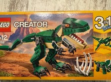 LEGO Creator 31058 3-in-1 Bauset T-Rex Triceratops Pterodactylus Dinosaurier