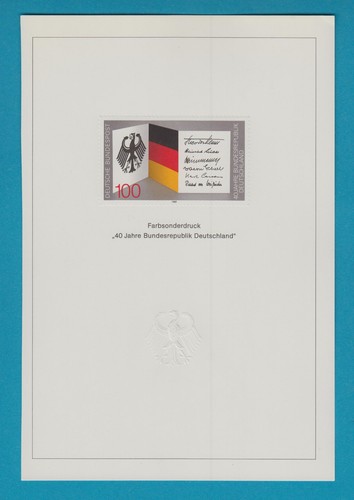 Bund farbsonderdruck - (gb45),