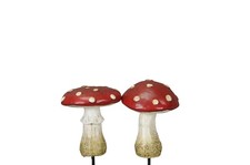 Pilz Polyresin Fliegenpilz