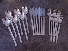 WMF Modell NEW YORK Vorspeisenbesteck für 6 Personen 18 Teile Silber 90er