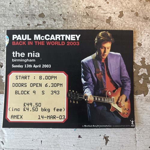 Paul mccartney back - paul,