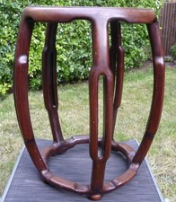 Blumenständer Beistelltisch Hartholz im asiatischen Stil