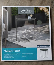 Tablett Tisch 47x47x52 cm max