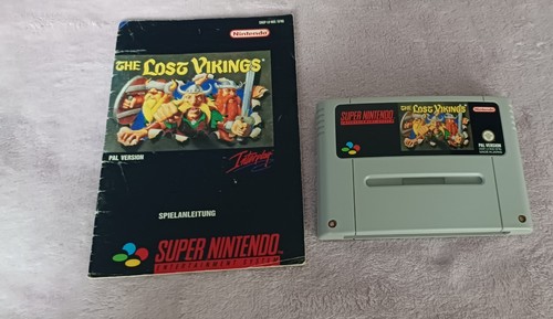 The lost vikings nintendo snes - lost,