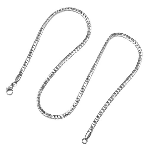Halskette cuban chain aus - halskette,