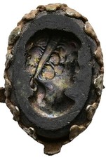 Wunderschöner einzigartiger römischer Ring mit Abbild, original, sehr selten 