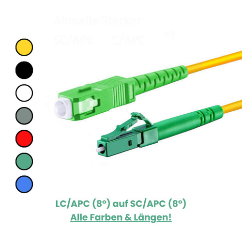 Glasfaserkabel 25m 75m lca - 0,25m-75m,