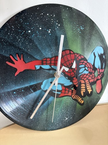 Runde spider man wanduhr aus - runde,