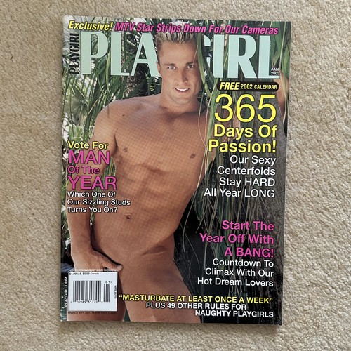 January 2002 vintage playgirl - january,