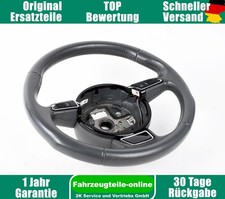 Lenkrad mit Multifunktionstasten Leder stahlgrau Audi A4 8K B8 8K04190918M