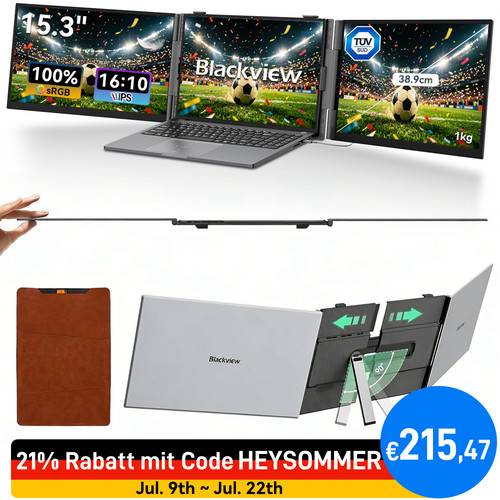 Blackview 3zoll tragbarer - 15.3zoll,