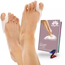 8+4 Stk. Zehenspreizer Hallux Valgus Silikon Ballenschutz Zehentrenner Korrektur