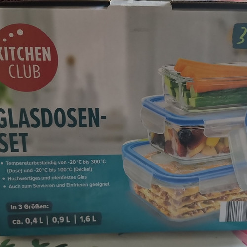 Kitchen club glasdosen - club, glasdosen-set