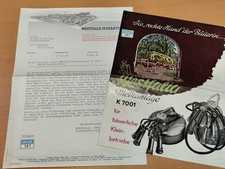 Westfalia Melkanlage K7001 Landwirtschaft Prospekt Traktor M4