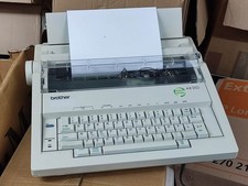 1x Brother AX-210 Schreibmaschine Typenrad NEU + 17x Farbband + 12x LIFT-OFF