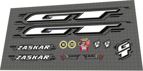 1999 zaskar decal set - 1999,