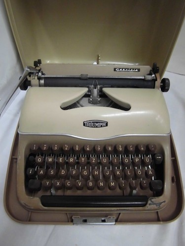 50er 60er reiseschreibmaschine - 50er,