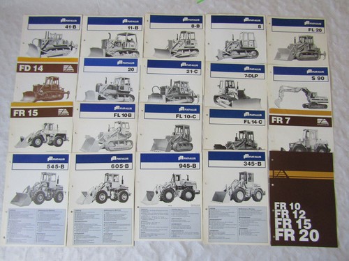 Prospekte fiat allis raupen - prospekte,