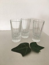 3 Schnapsgläser 2cl Stamper Glas Pinnchen Tequila Vodka Likör Ouzo Shots Set