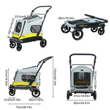 Hundewagen 2in1 Hundebuggy