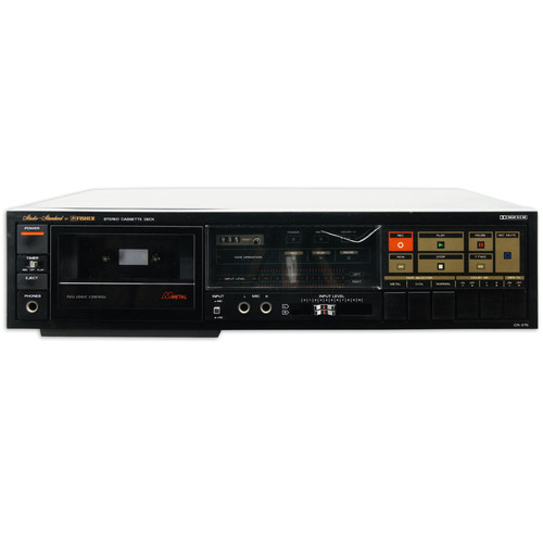 Fisher 275 tapedeck stereo - cr-275,