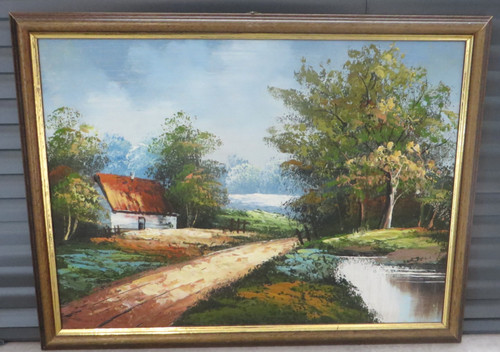 ölgemälde bauernhaus - 💥Ölgemälde,