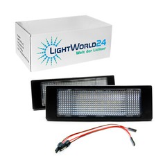 2 x LED Kennzeichenbeleuchtung