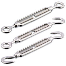 Spannschloss Edelstahl A4 V4A Seilspanner Wantenspanner Spannschraube Öse Haken