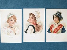 3 Werbekarten Arabisches Mehl