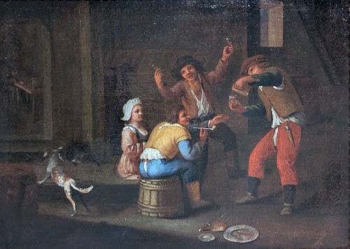 Holland 1700 trinkende - um, 1700,