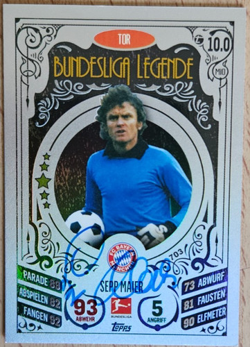 Match attax sepp - attax, maier