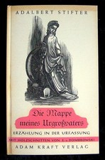 Adalbert Stifter: Die Mappe meines Urgroßvaters – Erzählung in der Urfassung